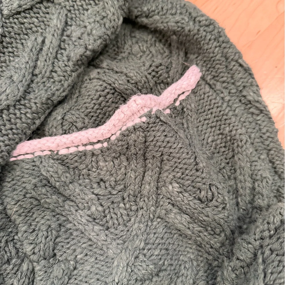 Free People Sweater with White Detail